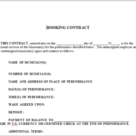 Contract - Document